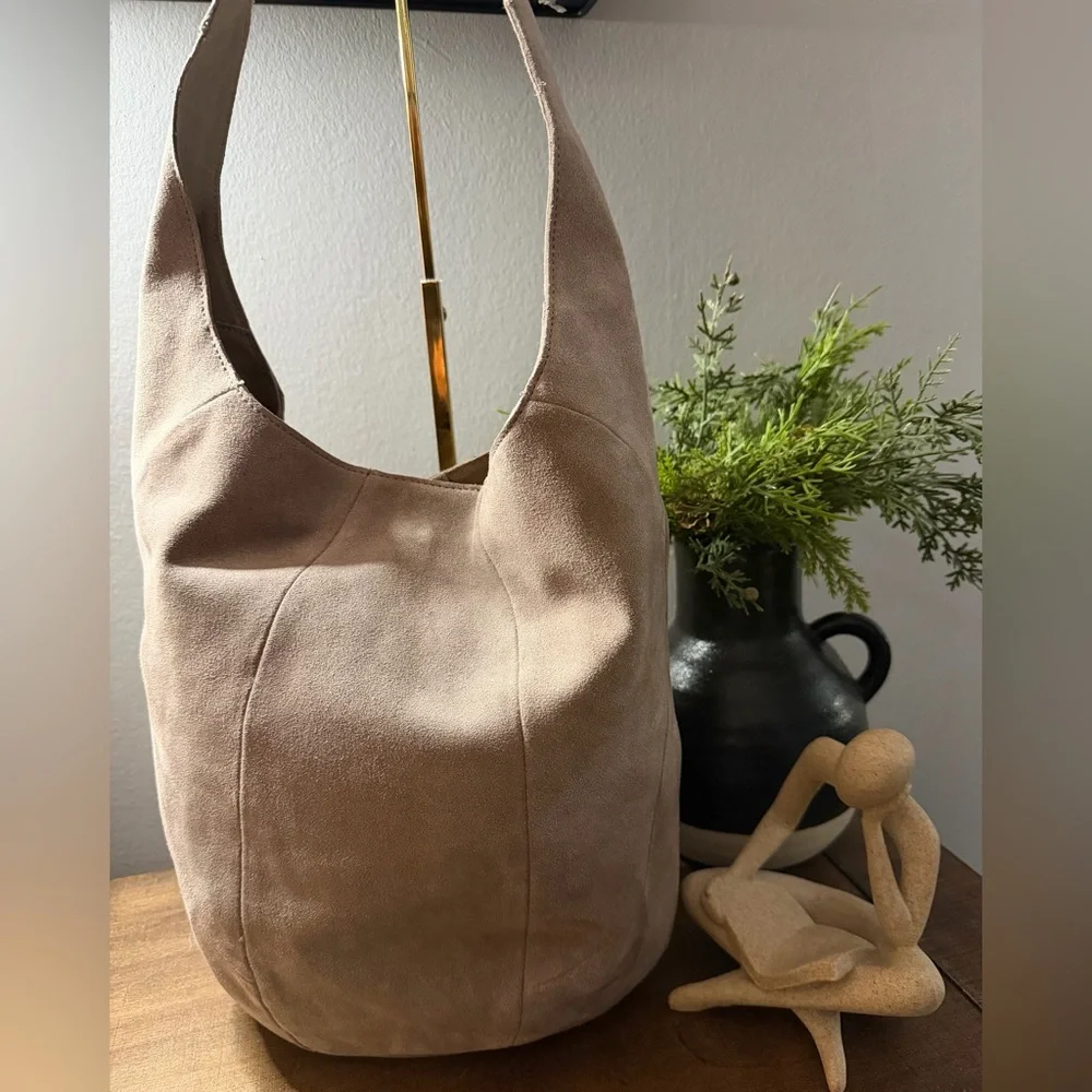 The Sak Suede 120 Hobo & Tess Sling/Crossbody Bag Set
